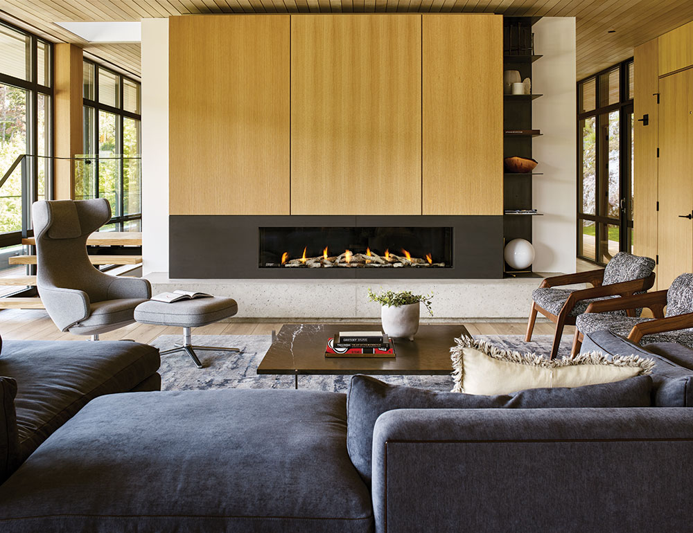 Regency City Series New York View 72 Gas Fireplace